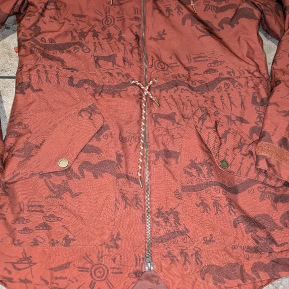 Burton Prowess Stone Age Snow Board Jacket Ladies Small - Picture 2 of 16